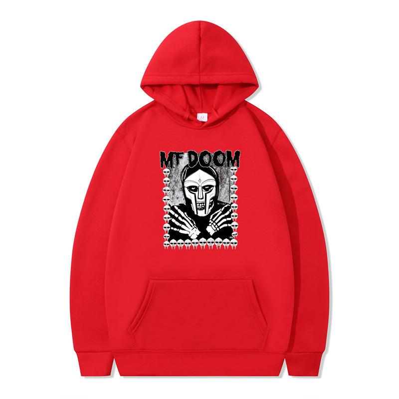 Autumn and Winter New Cartoon Print Loose Top Fashion Casual Hooded Sweater Men's and Women's Clothing