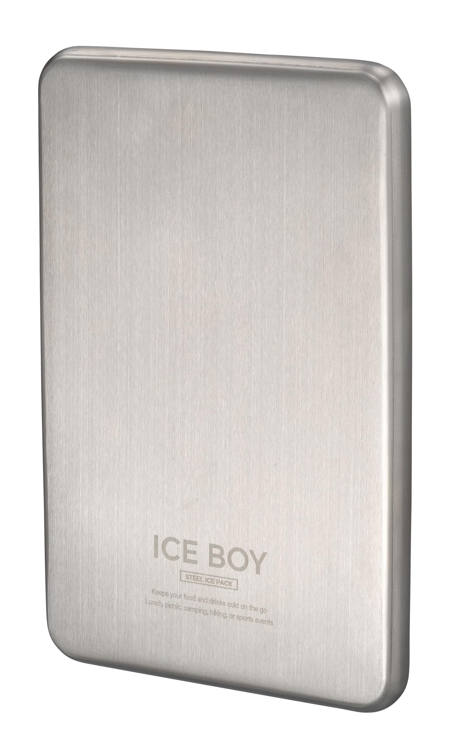 

CB Japan Stainless Steel Ice Rapid Slim Design for Lunch ICE BOY Pack, Freezing, Reusable, Boxes,