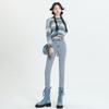 Autumn and winter new pencil jeans women's high-waisted leggings 2025 thin and versatile jeans