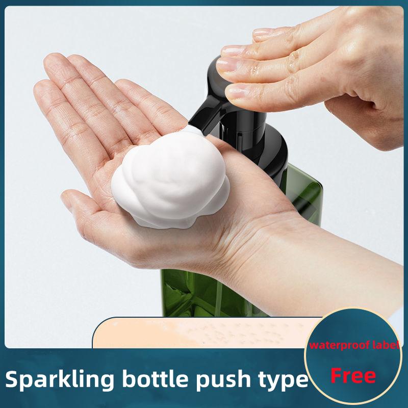 Shampoo Foamer Mousse Foaming Bottle Press Foam Hand Sanitizer Press Bottle Facial Cleanser Foamer Sub-Pack (Transparent,250ml&plastic) прозрачный
