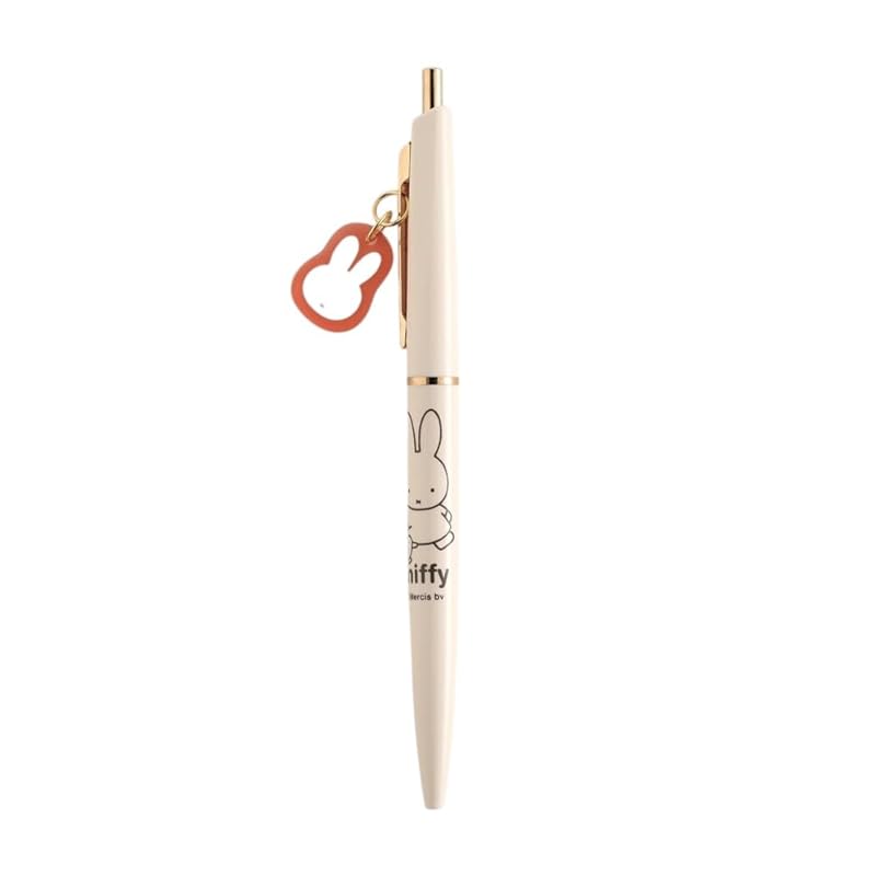 

green flash miffy Ballpoint pen with charm beige BM-350