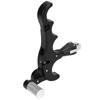 4 Finger Archery Release Aid Grip Adjustable Aluminum Alloy Compound Bow Thumb Trigger for Outdoor Shooting