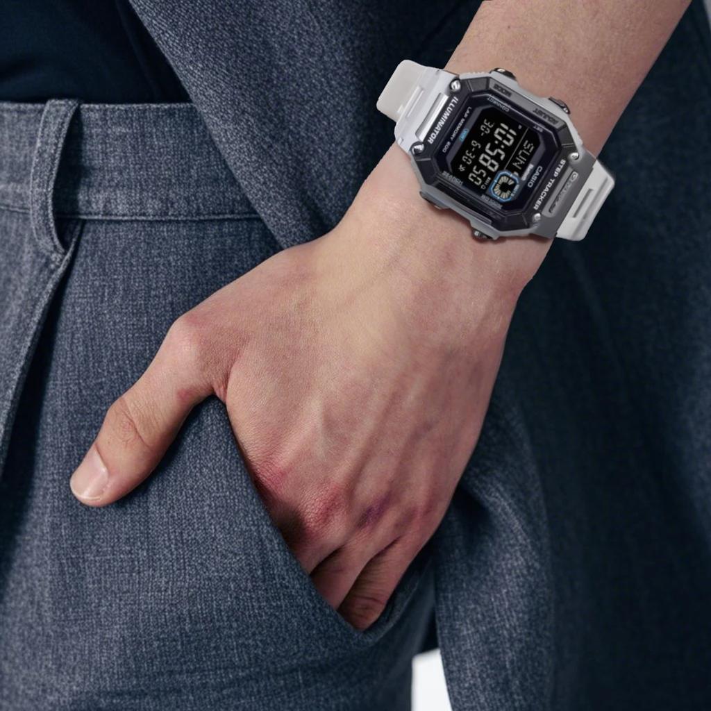 Casio Men Gray Watch WS-B1000-8BVDF WS-B1000-8BVDF