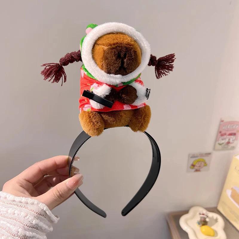 Capybara Haar Dekor Capybara Stirnband Geburtstagsgeschenk Kämm-Freak Spielzeug Geschenk für Kinder Haarschmuck Zubehör Partybedarf