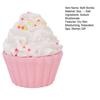 80G Cupcake Salt Bath Bombs Plants Extract Essential Oils Handmade Fizzies Ball Dry Skin Moisturizing Aromatherapy Shower Ball Women Spa