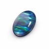 Pedra Preciosa Solta de Opala Criada em Laboratório 21,05 ct Multicolor Corte Oval Boulder Pedra de Nascimento de Outubro