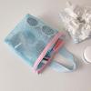 Mesh Shower Caddy Bag Portable Hanging Toiletry Bag with Zipper Toiletry Bag Beach Bag for Travel,Gym,Camping Swimming