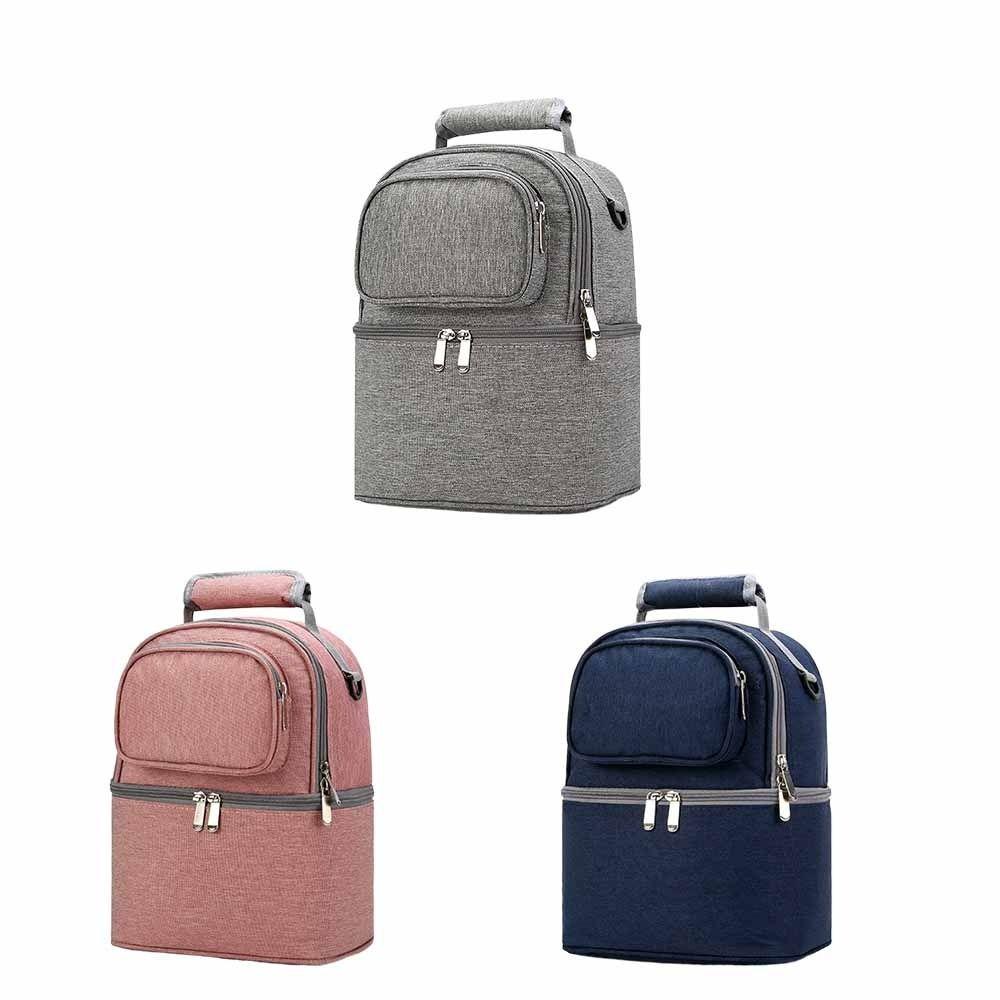 Large Capacity Breastmilk Cooler Bag Double Layer Baby Food Backpack Maternity Backpack  Maternity