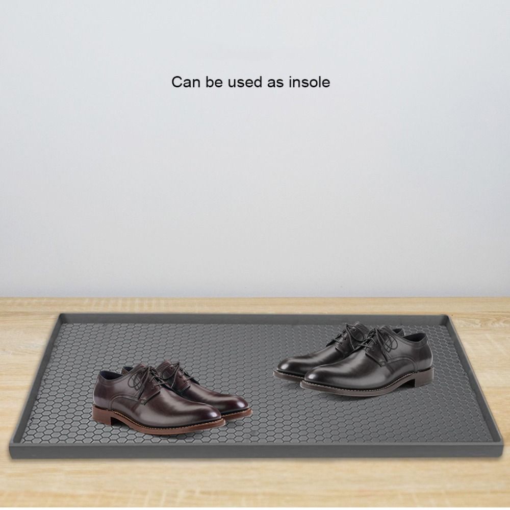 Easy To Clean Under Sink Mat Silicone Drip Proof Tray Square Drain Pad  Tableware