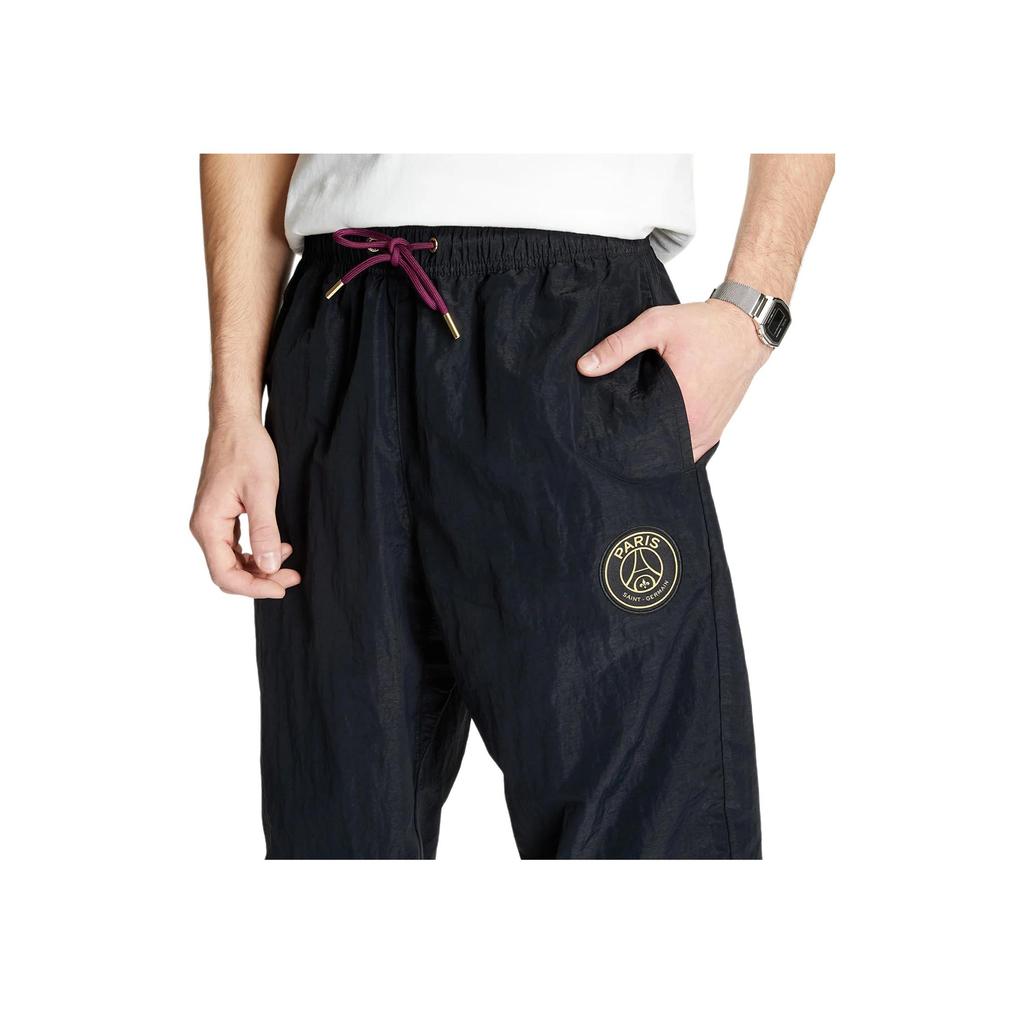 Jordan Color Block High Waist Drawstring Casual Pants Men bottoms Black CZ3767-010