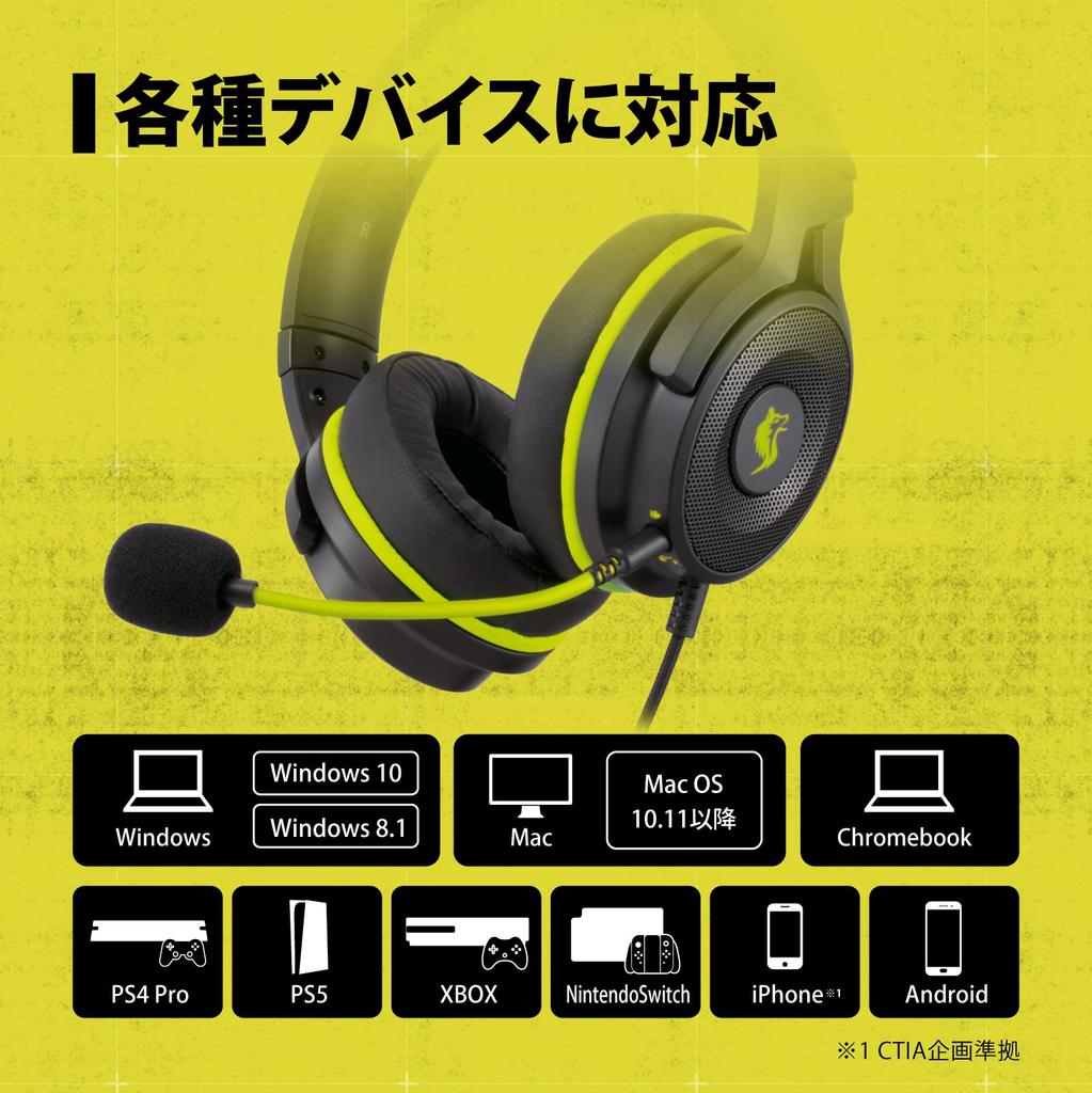 Princeton ULTRA PLUS Gaming Headset Connection UP-HSABK (3.5mm Model)