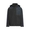 Windproof Warm Woven Hooded Long Sleeve Jacket Men Jackets KF0642