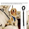 Waterproof Pet Car Travel Set Adjustable Secure Restraint Leash Carrying Rear Seat Cover  Vet Visit