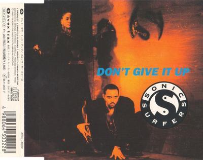 CD SONIC SURFERS - Don't Give It Up AVCD30022 Avex Trax 1994 Japan Dance & Electronica Used