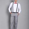 Fashion Women Men Unisex Clip on Braces Elastic Slim Suspender Y Back Suspenders Male Pants