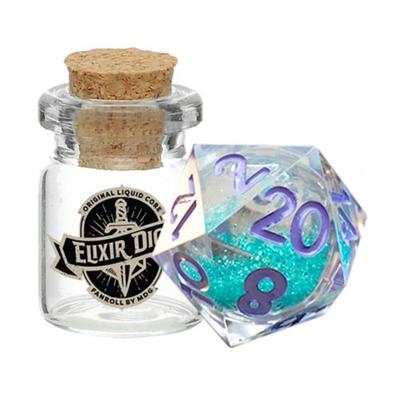 MDG Individual Liquid Core D20 Dice (Disco Vibes)