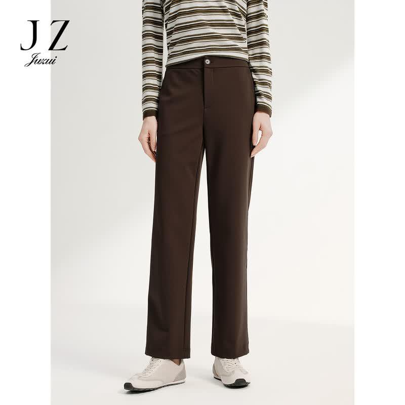 JUZUI Women s Classic Four-Way Stretch Cropped Flare Pants XL