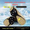 ML Outdoor 5-Tooth Anti-Slip Ice Cleats (10 Pairs)