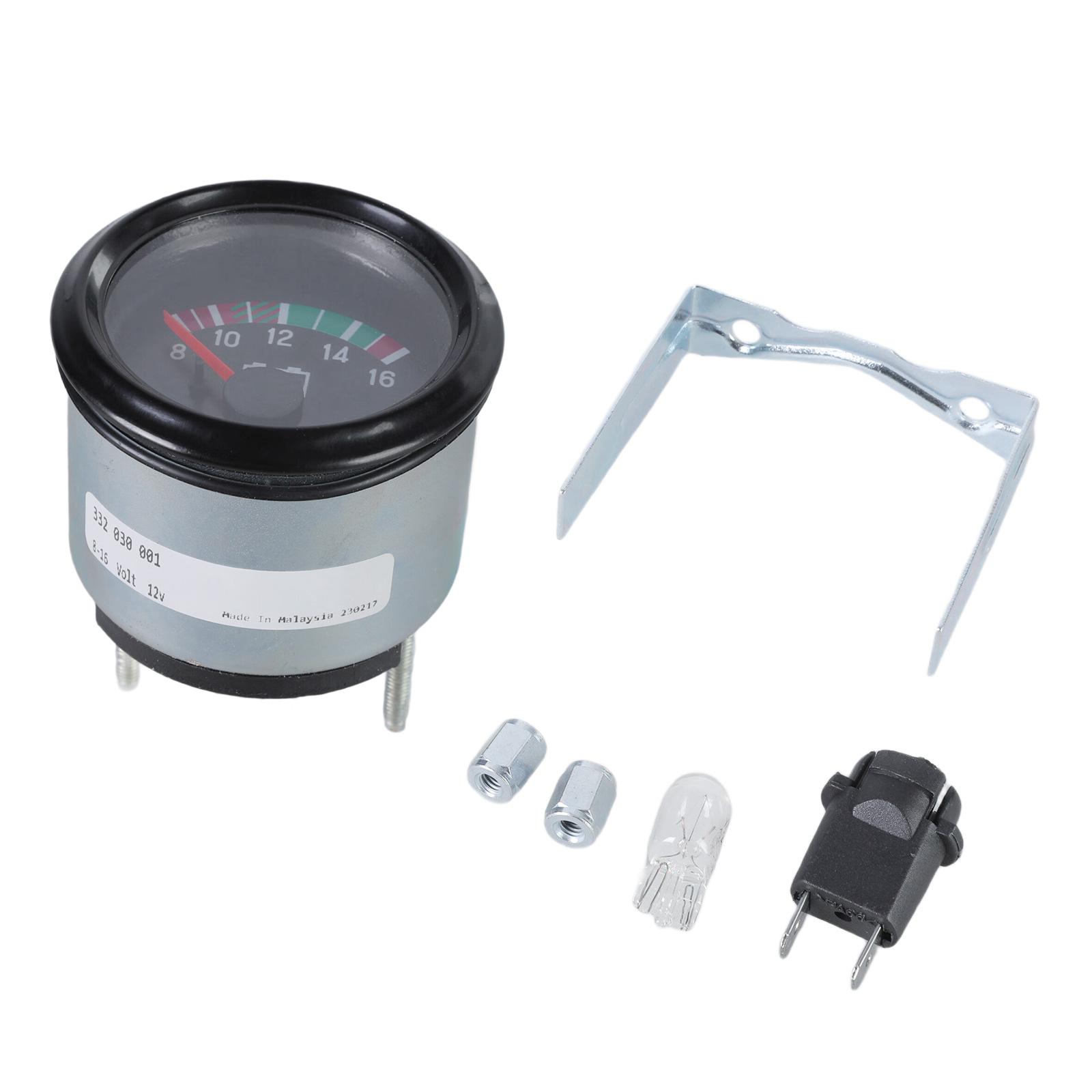 

12V/24V Diesel Generator Voltmeter Voltage Meter Replacement Generator Voltage Gauge for Industrial Equipment Enduring 12V