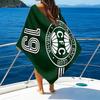 Cori-tiba Football Club Crest Printed Beach Towel, Super Soft Microfiber, Perfect Gift Birthday, for Pool, Beach, Travel, for Family and Friends