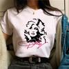 What Would Dolly Do T Shirt WWDD Country Music Legend Women's Crew Neck Short Sleeve Top Dolly Parton T-shirts Harajuku TOP