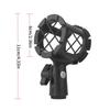 Handheld Microphone Shock Mount Stand, Adjustable Angle and Height Microphone Holder for Clear Auditory Recording