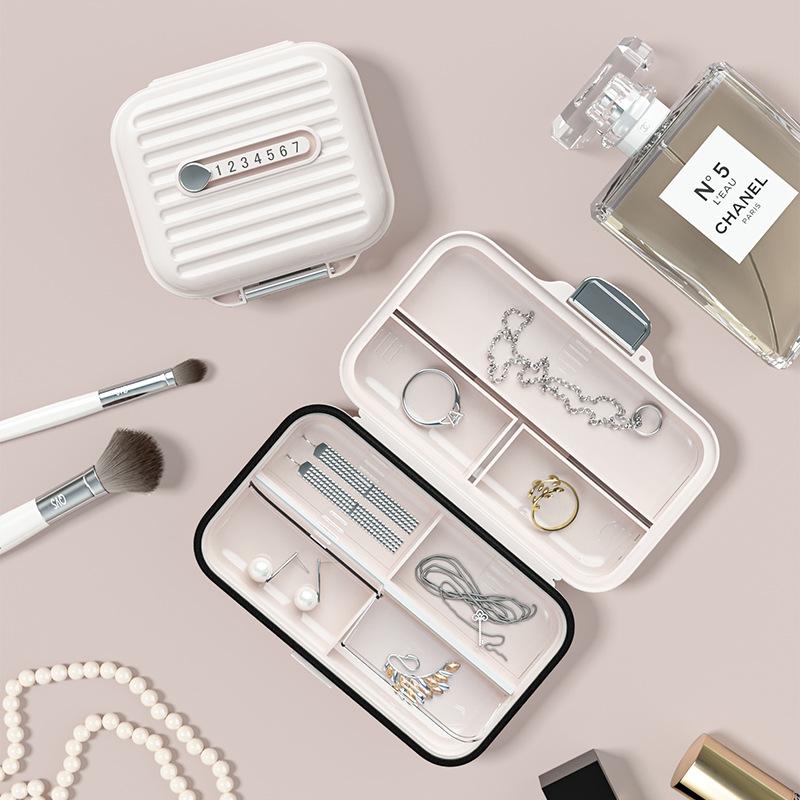 Portable Mini Pill Box Fashion Vitamin Pills Box Storage Box Pill Container Medical Kits For Health Travel Outdoor Supplies