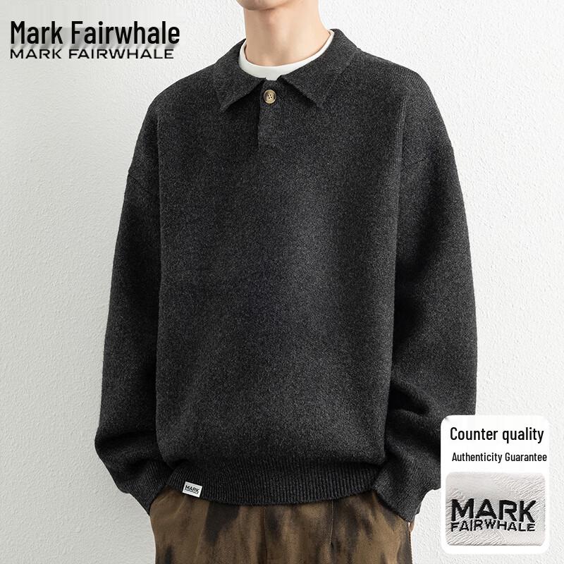 

Mark Fairwhale Men s Crew Neck Long-Sleeve Sweater M