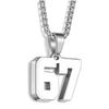 Punk Retro Style Minimalist Versatile 67 Sports Jersey Digital Pendant Casual Fashion Necklace