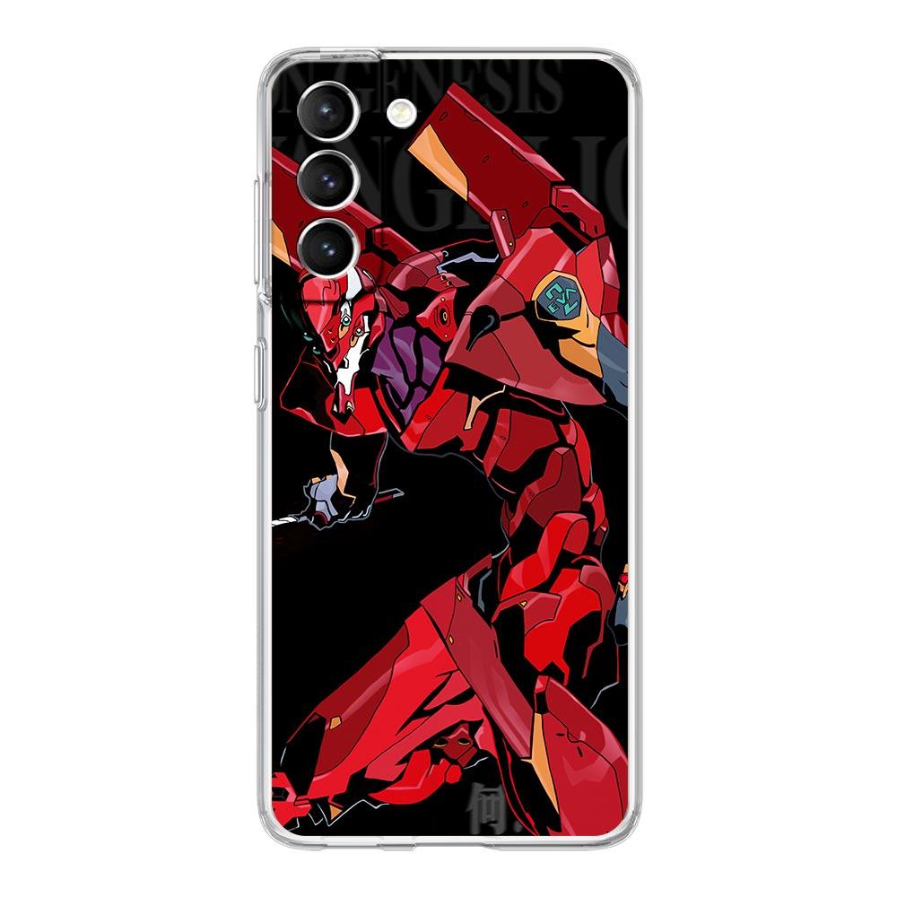 Neon Genesis Evangelion EVA-Telefonhülle für Samsung Galaxy S22 5G S20 Ultra S21 FE 5G S10E S9 S8 S10 Plus Note 20 10 Lite-Abdeckung