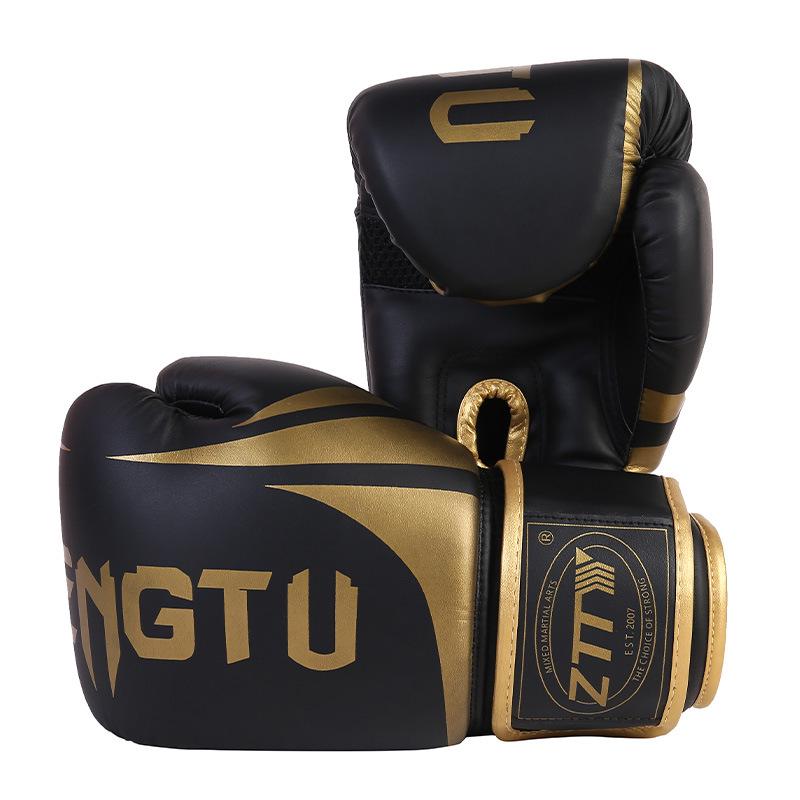 ZTTY Muay Thai Punching Bag Gloves with Rubber and Plastic Liner