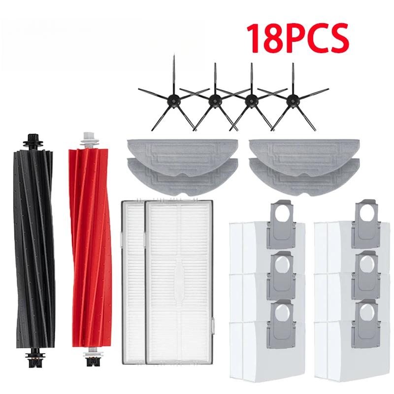 For Roborock S8 S8 Pro Ultra S8+ Accessories Mop Choth Vacuum Bags Side Brush Filter Replaceable Robot Vacuum Cleaner Parts