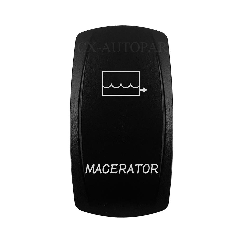 Laser-Engravable Rocker Switch Cap (No Body) - Switch Actuator Cover Replacement for 12V 24V Car Boat ATV Carling ARB Narva