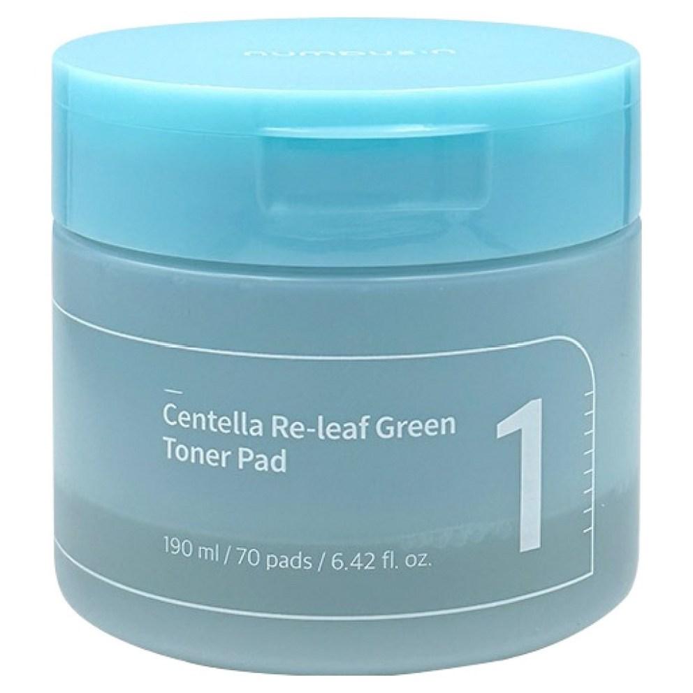 

[Numbuzin] No.1 Cica Green Pad 190ml (70 sheets)