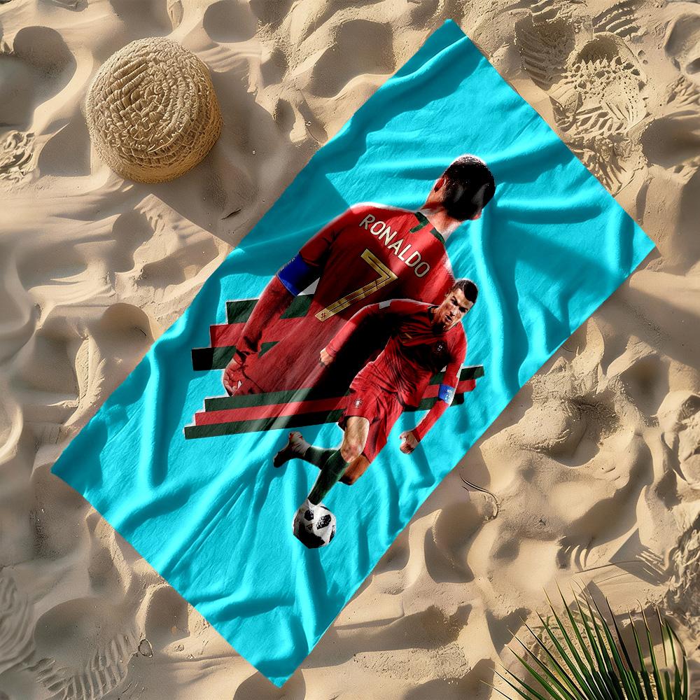 Legacy Cristiano Ronaldo Beach Towel High Absorbency & Quick-Dry Comfortable Lightweight