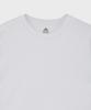 BASIC HOUSE Women'S Round Cropped Short Sleeve T-Shirt White Lats0202
