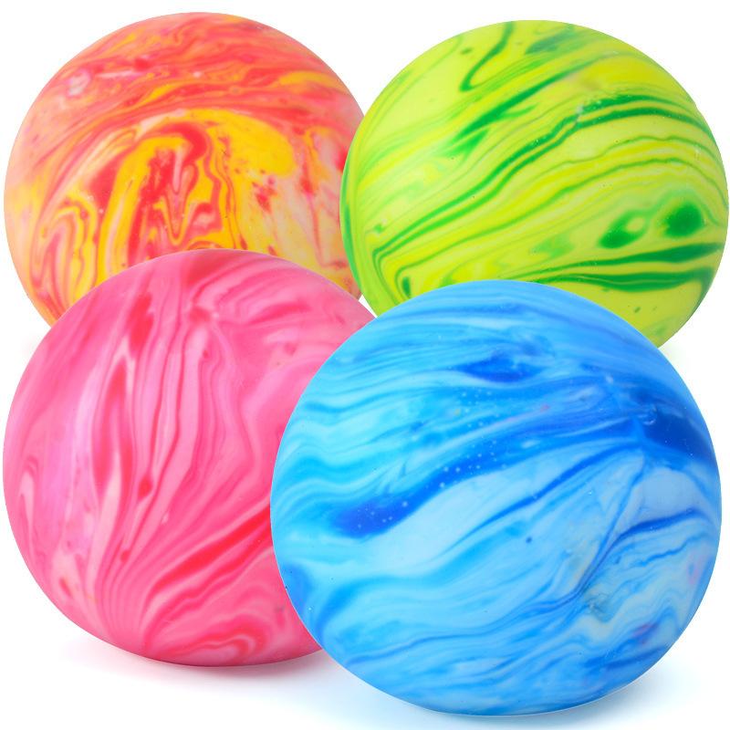 TPR Stress Relief Flour Ball Squeeze Slow Rebound Hand Grip Soft Gel Fidget Toy Squishy Stress Anxiety Relief Ball Boy Toys Gift