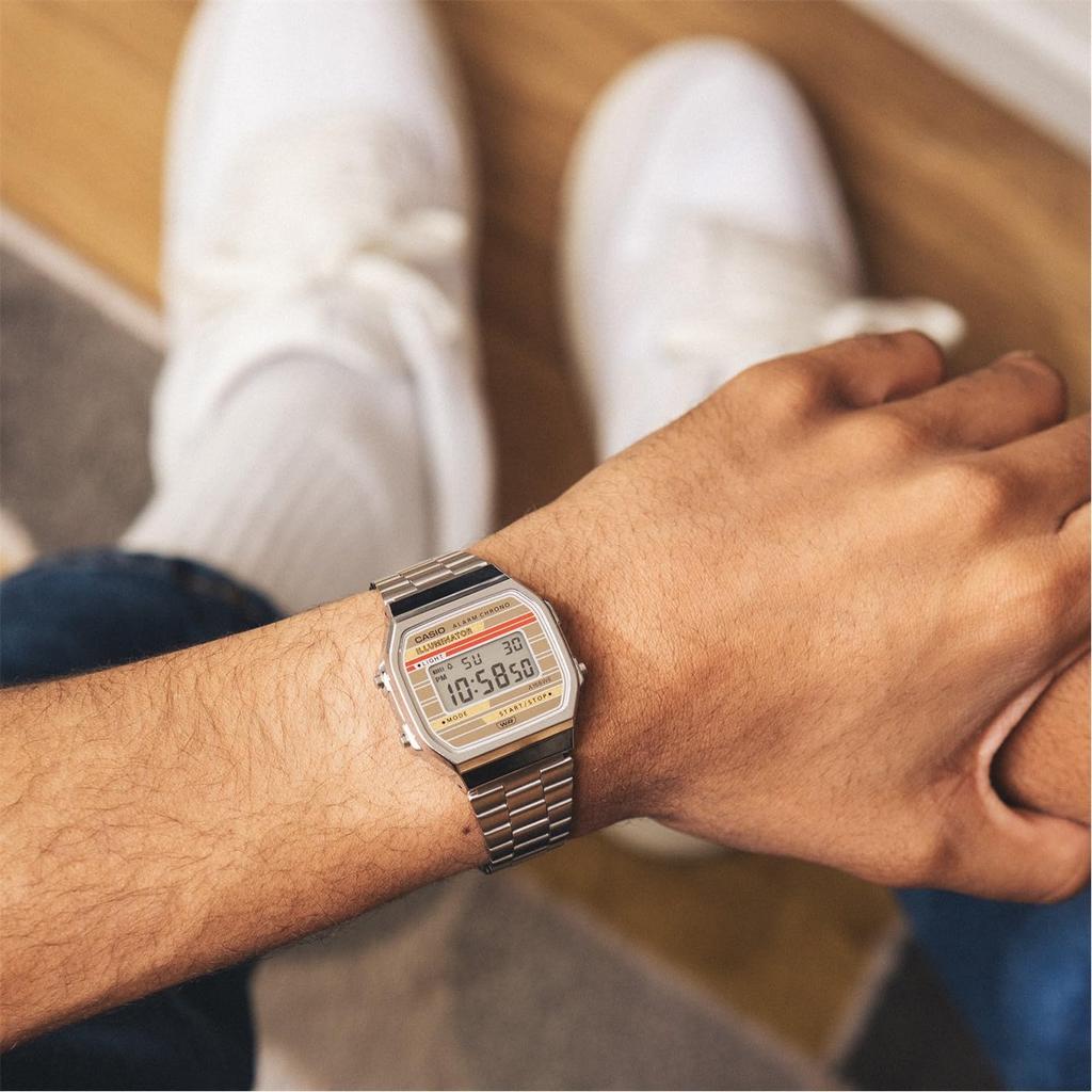 Casio Collection Silver Watch A168WEHA-9AEF