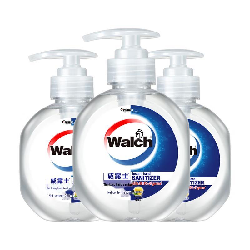 

Walch No-Rinse Hand Sanitizer (3 x 250ml)