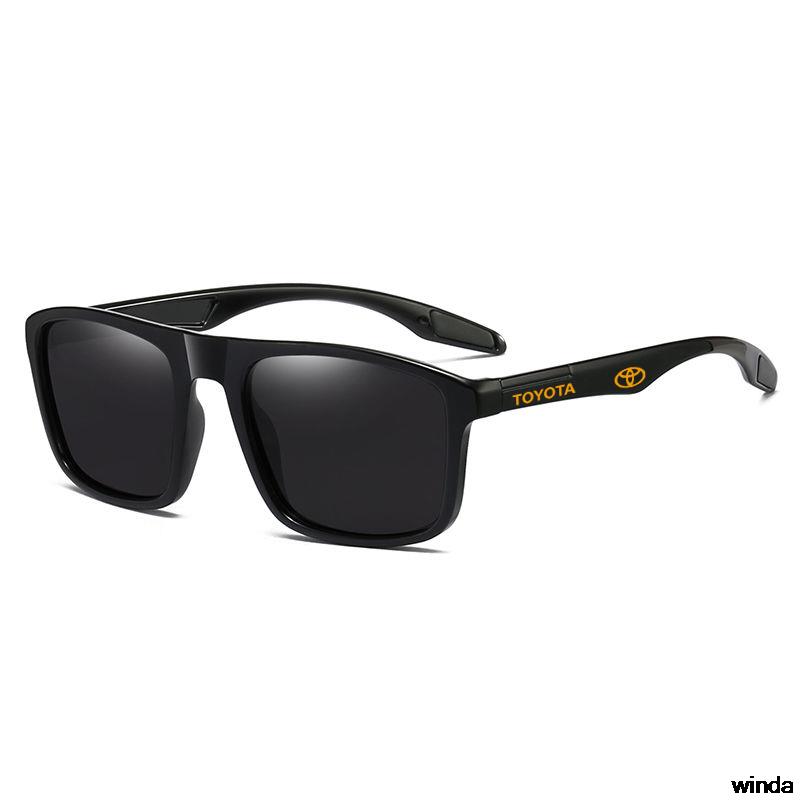Car Keychain For Toyota Camry Corolla Sunglasses High-end Luxury Driving Polarized Glasses Rav4 Brand Design Anti-glare