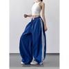2025 Dam Casual Vida Cargo-byxor med Patchwork-randdetalj