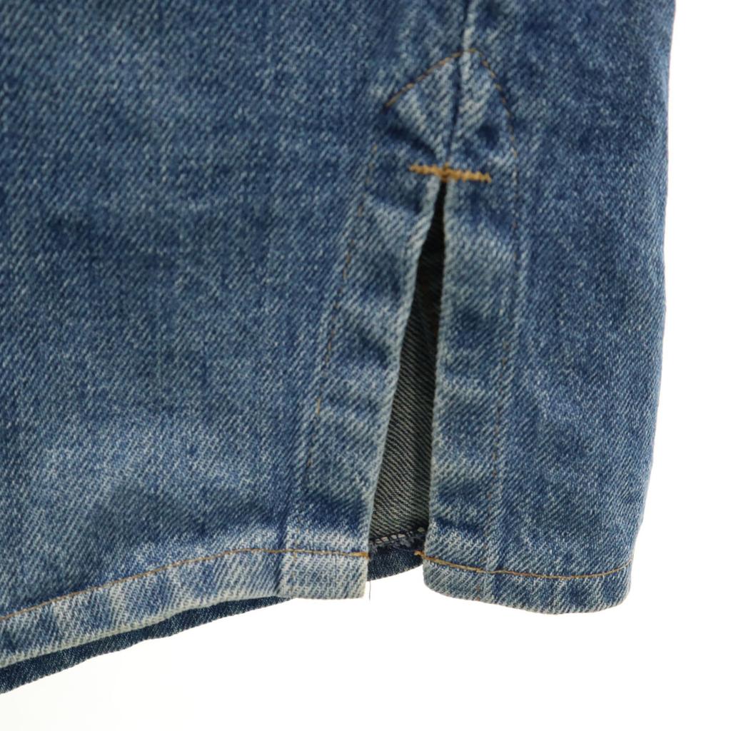Levi's 70s Made in USA Vintage Long sleeve Denim shirt S Wash blue Men's Used