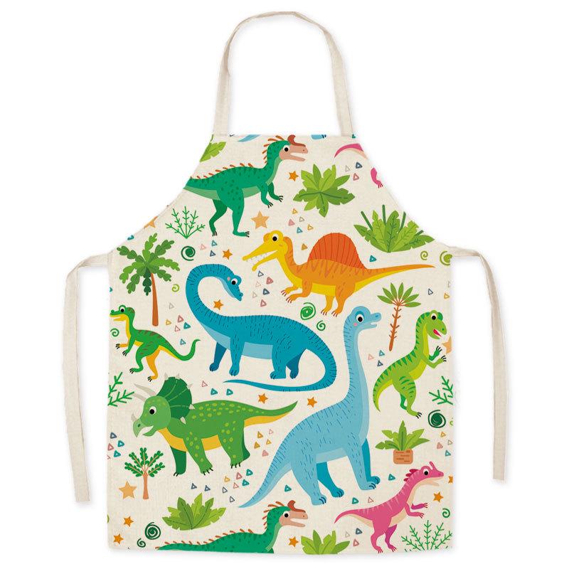 Logo Printed Kitchen & Catering Apron for Supermarkets and Milk Tea Shops