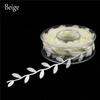 15Meter/Roll Ribbons For Crafts Christmas Wedding Decorative DIY Handmade Leaf Ribbon Gifts Card Wrapping Supplies