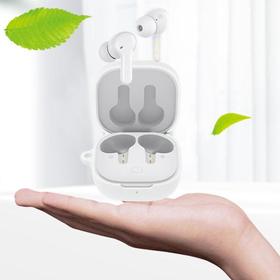 Earphone Cover Soft Silicone Earbuds Charging Box Full Protective Case Shell for QCY T13