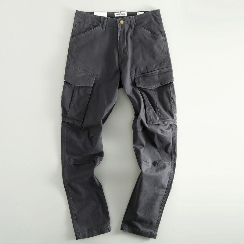 Trendy Export Export Casual Trousers Cattle Goods OEM Goods Parka Dark Gray 34