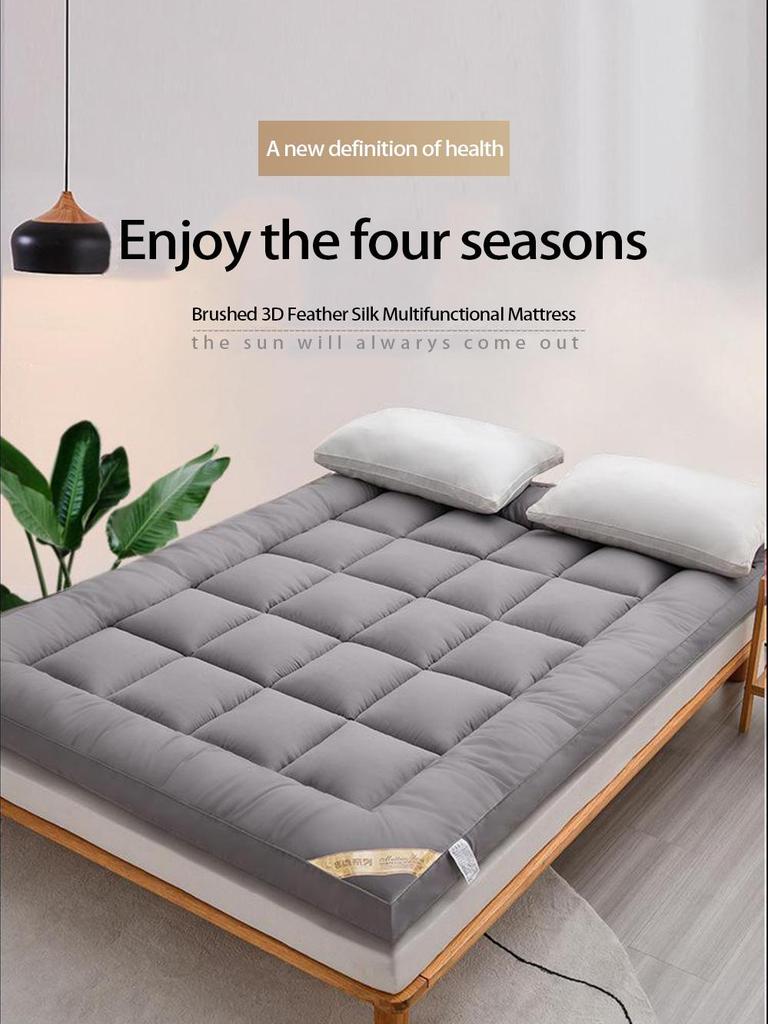 Hotel-Quality Soft Cushion Mattress Pad for Home or Dormitory Bunk Beds