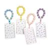 Id Badge Protector Sturdy Card Protector Case Sliding Card Case Transparent Cute Card Holder For Student Campus Office Workers