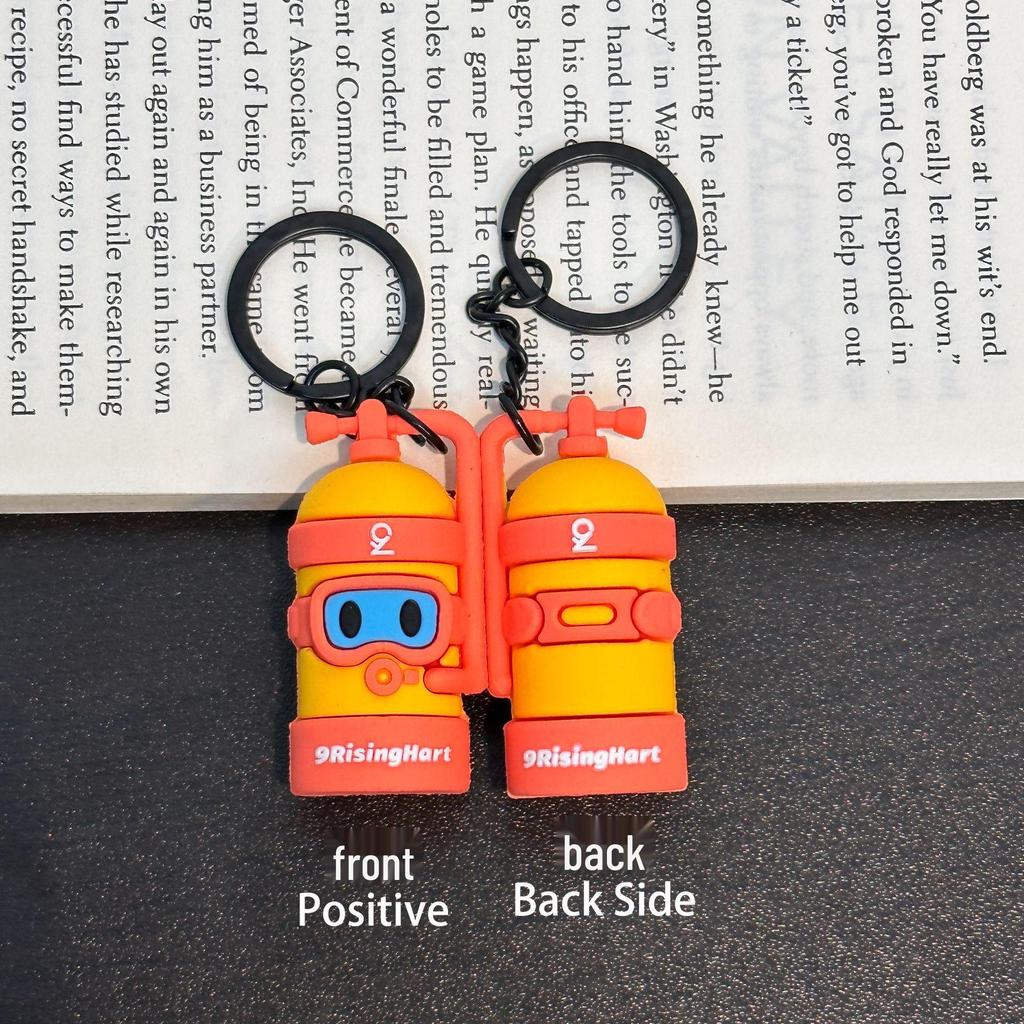 Miu Series Mini Barbell & Dumbbell Plate Keychain Bag Charm