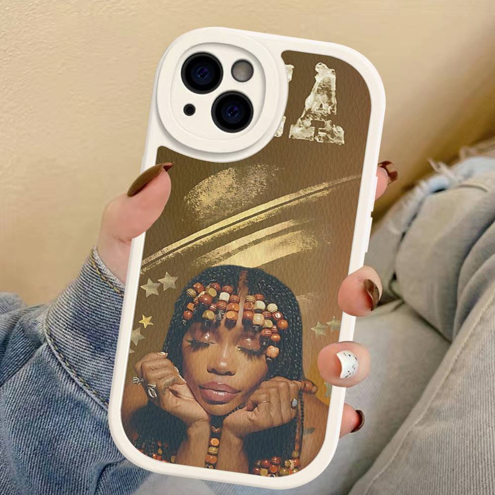 Star Singer S-Sza For IPhone 16 15 14 13 12 11 Pro Max Plus Leather Phone Cover